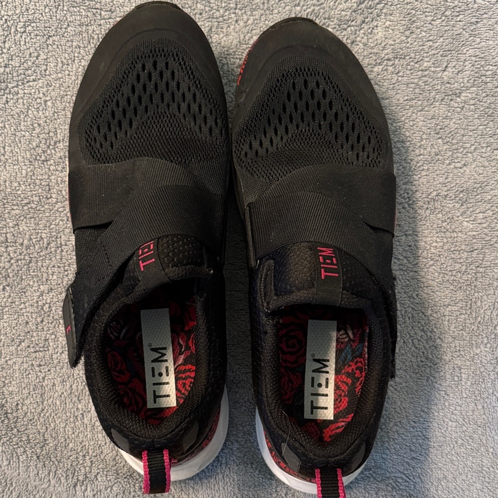 TIEM Black Athletic Shoes for Women